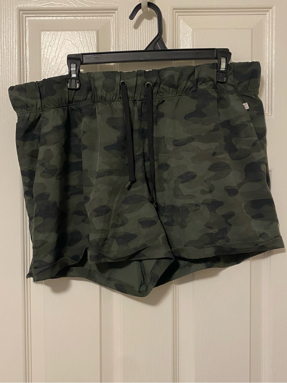 Danskin Olive Green Camo Shorts